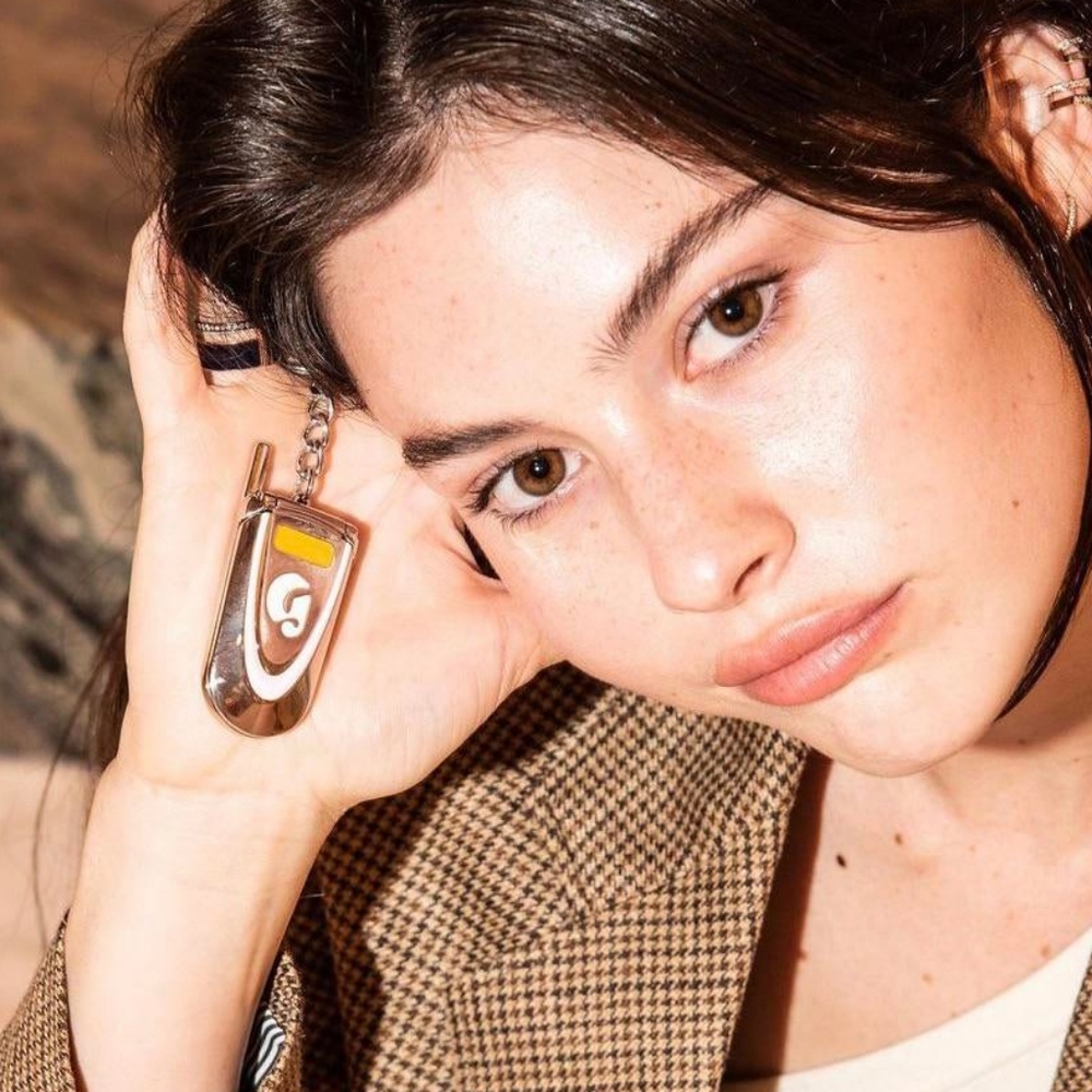 Glossier LA Keychain